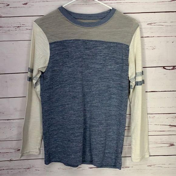 Cat and Jack Large Long Sleeve Colorblock Shirt - Picture 1 of 8